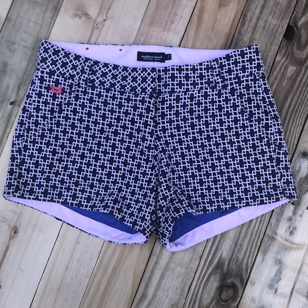 Southern Marsh | Pink and blue Shorts size 2
